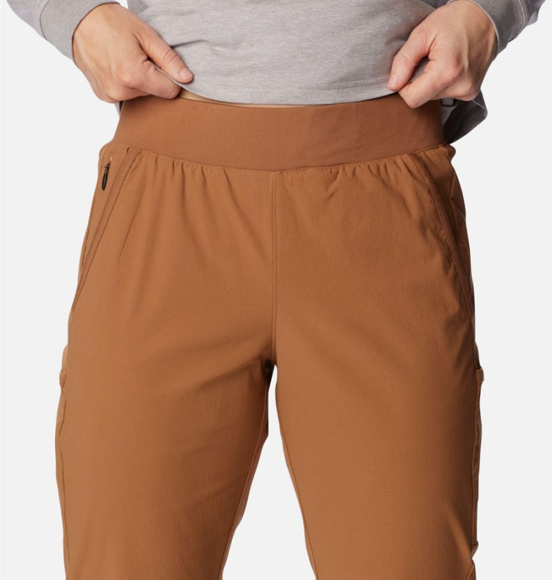 Columbia Leslie Falls Women's Pants Brown | UHFWBS-314