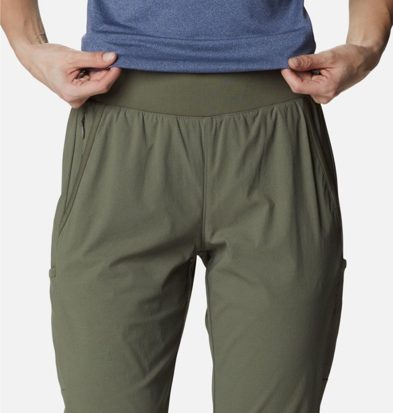 Columbia Leslie Falls Women's Pants Green | VITCRK-630