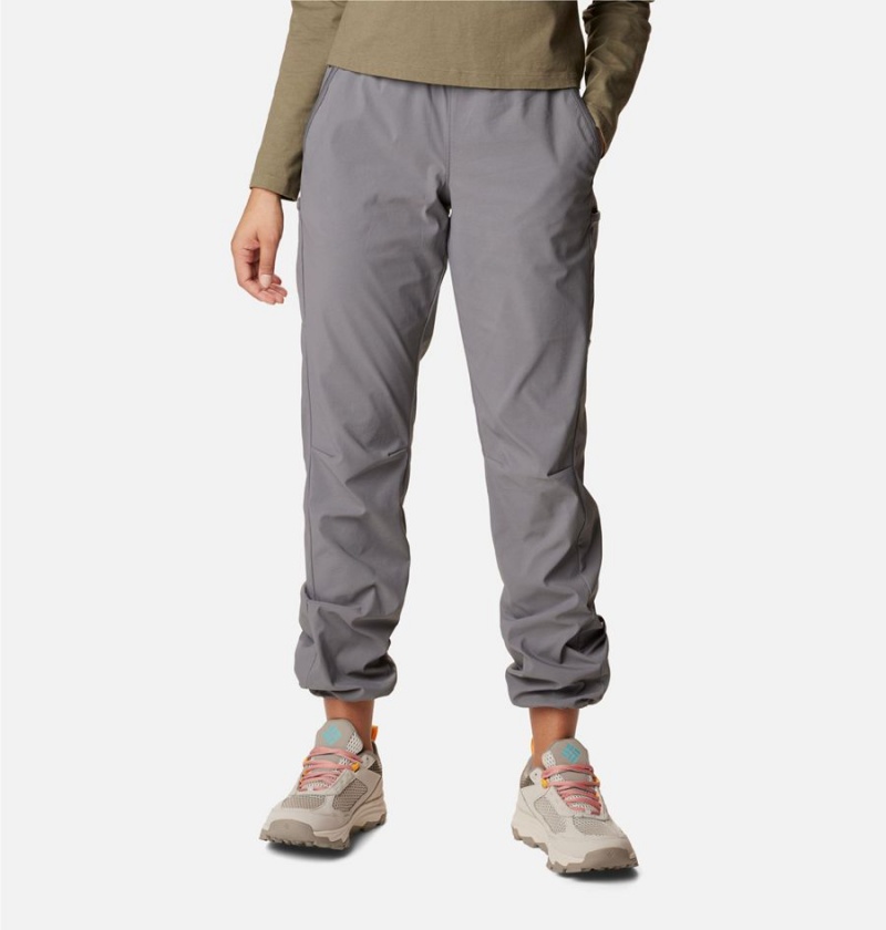 Columbia Leslie Falls Women's Pants Grey | TMJLON-145