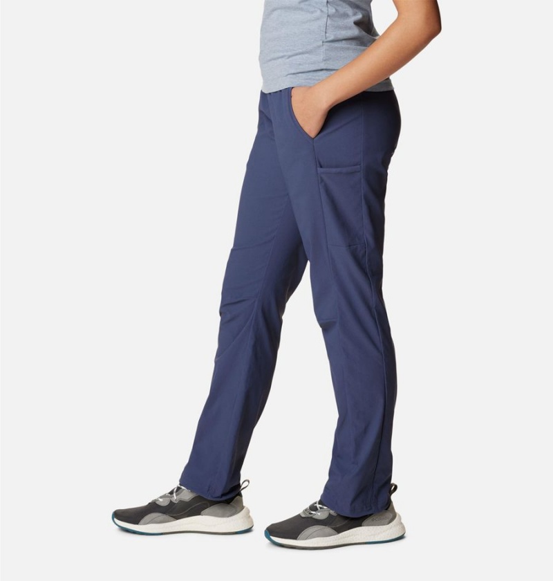 Columbia Leslie Falls Women's Pants Navy | ESGRZK-719