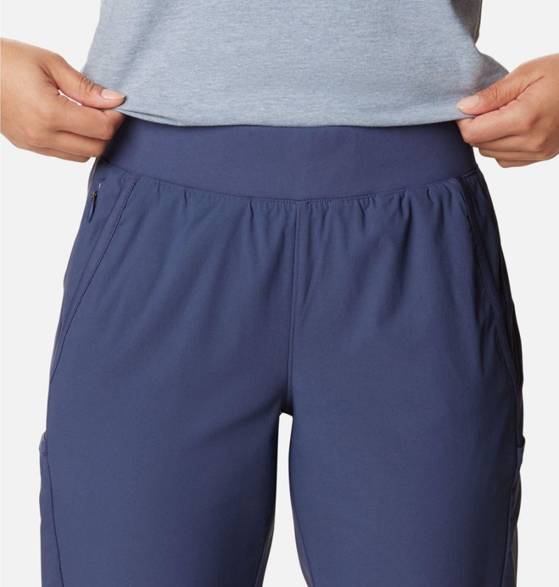 Columbia Leslie Falls Women's Pants Navy | ESGRZK-719