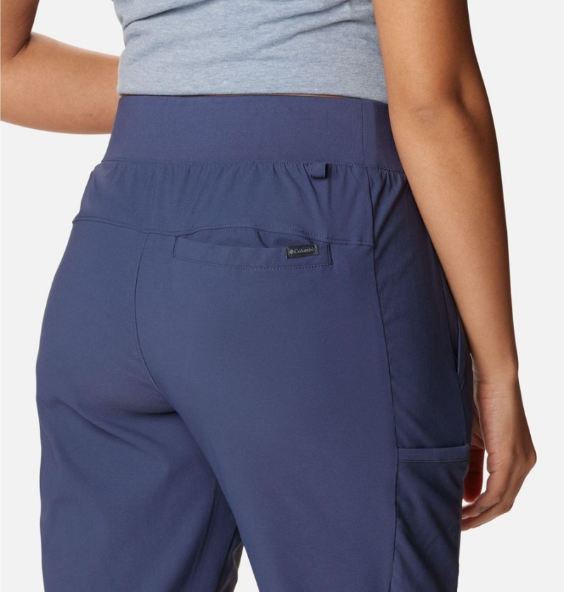 Columbia Leslie Falls Women's Pants Navy | ESGRZK-719