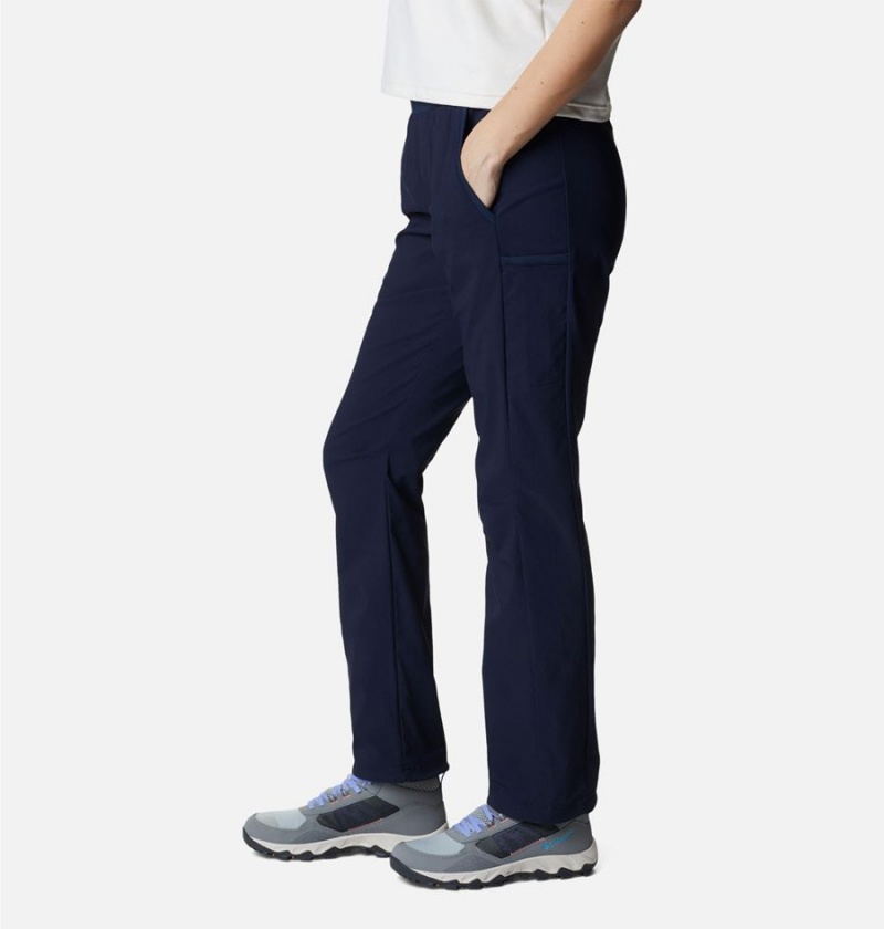 Columbia Leslie Falls Women's Pants Navy | FBMCJA-046