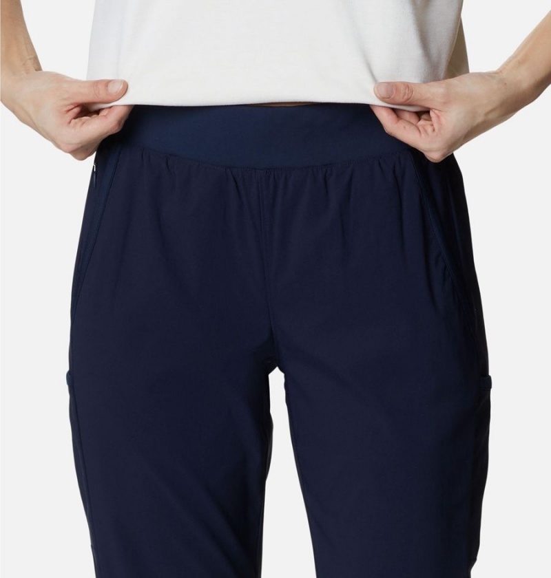 Columbia Leslie Falls Women's Pants Navy | FBMCJA-046