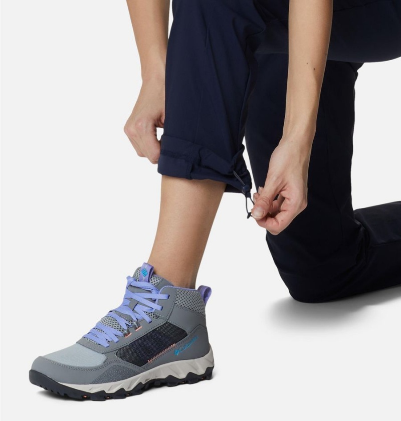 Columbia Leslie Falls Women's Pants Navy | FBMCJA-046