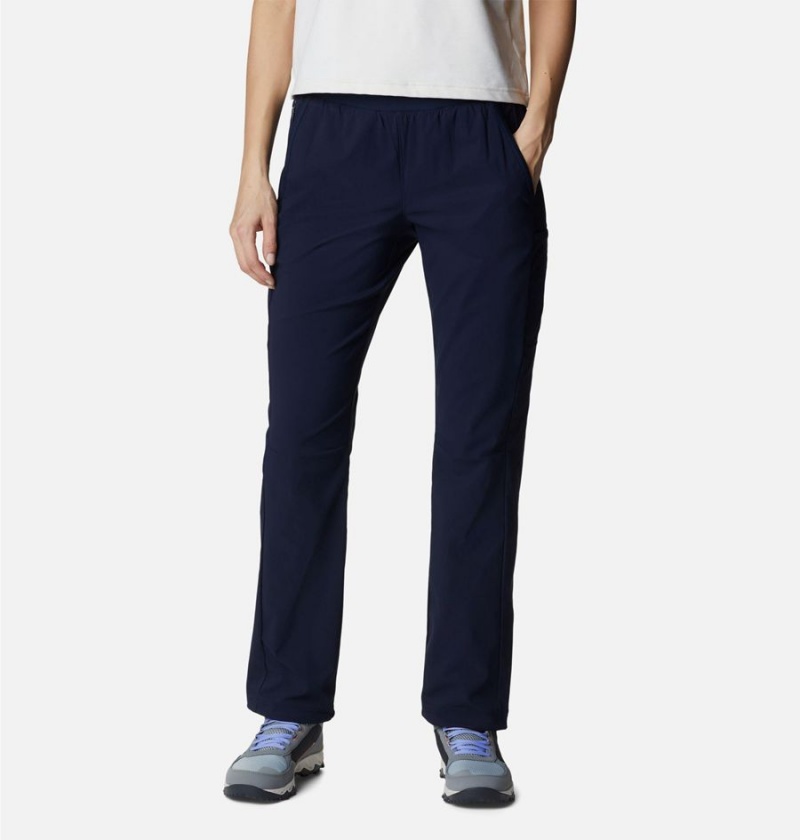 Columbia Leslie Falls Women\'s Pants Navy | FBMCJA-046