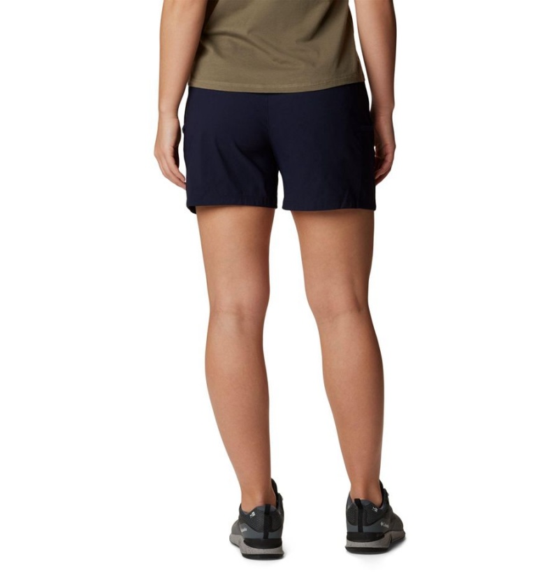 Columbia Leslie Falls Women's Shorts Navy | HIAWTL-105