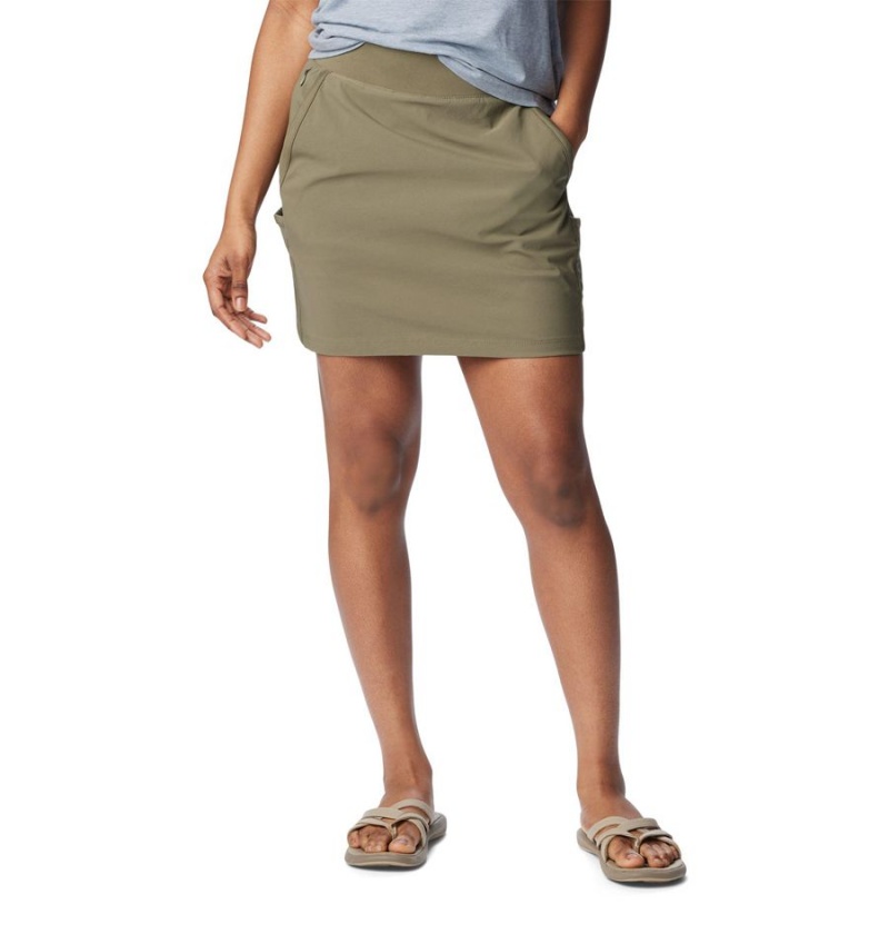 Columbia Leslie Falls Women\'s Skirts Green | AVGOKZ-456