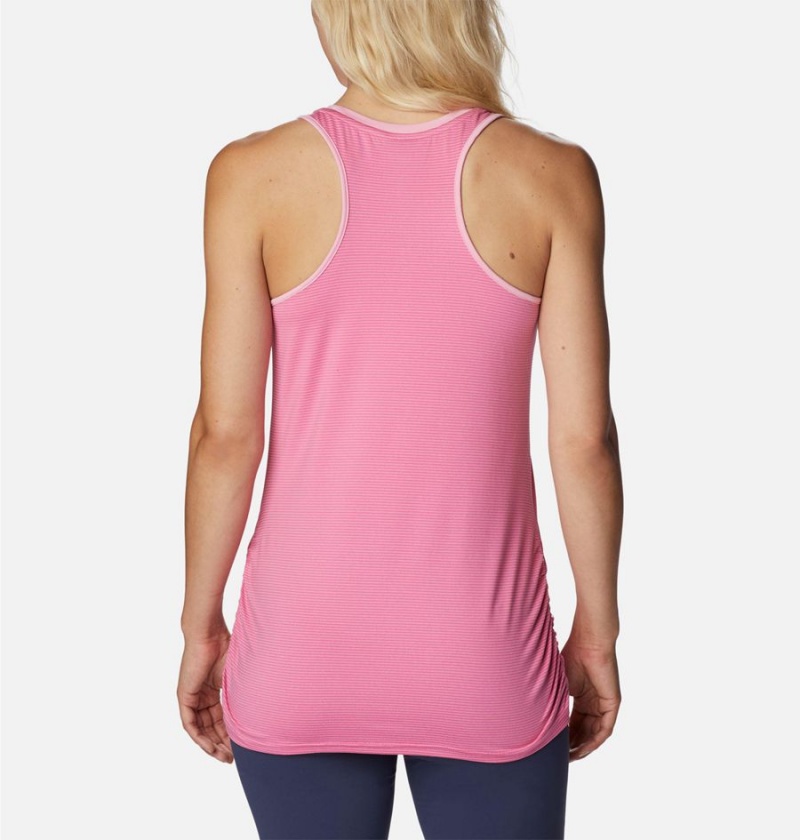 Columbia Leslie Falls Women's Tank Top Pink | JCQRZU-276