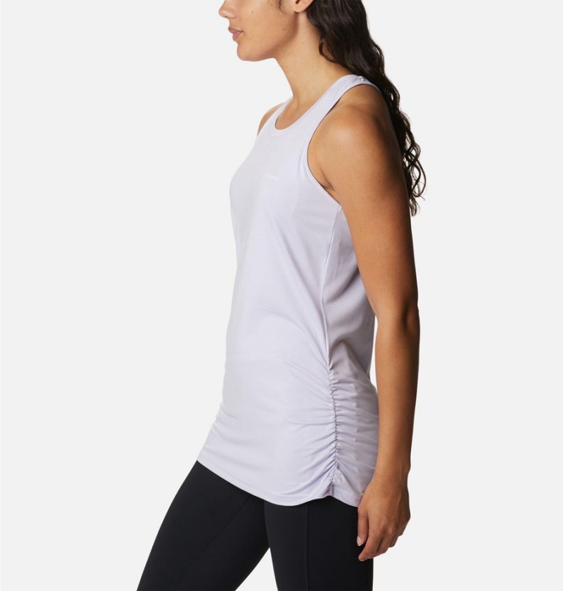 Columbia Leslie Falls Women's Tank Top Purple | VXBRDN-637