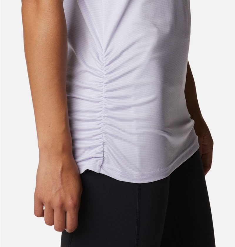 Columbia Leslie Falls Women's Tank Top Purple | VXBRDN-637