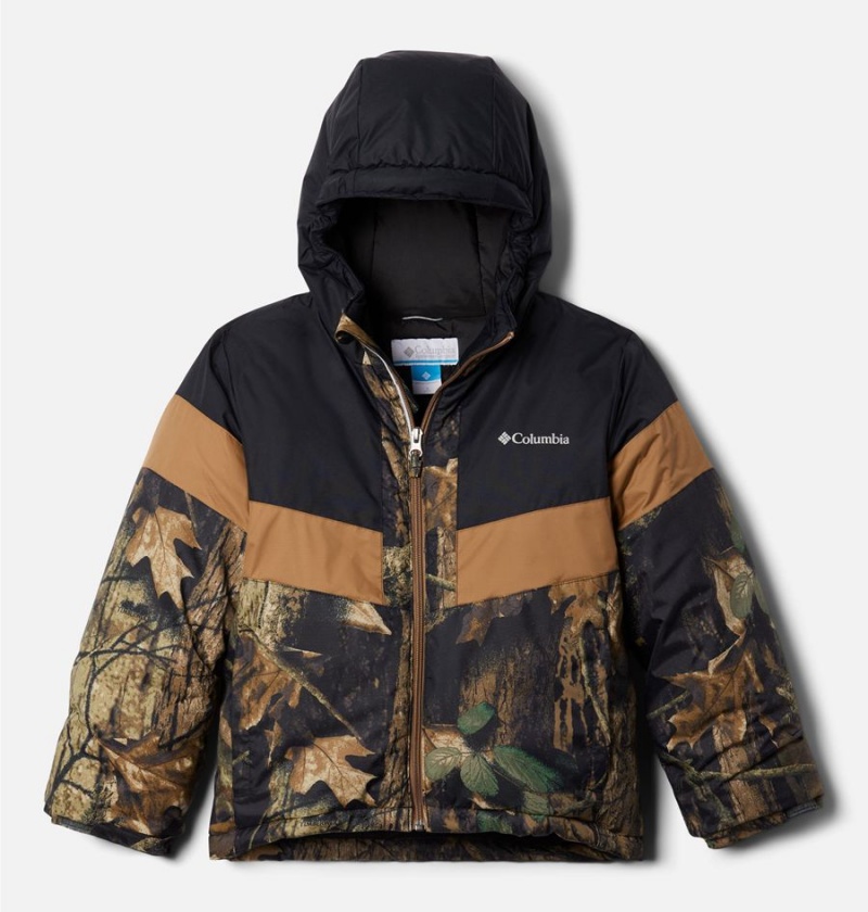 Columbia Lightning Lift II Kids\' Jacket Brown | HWTDYE-468
