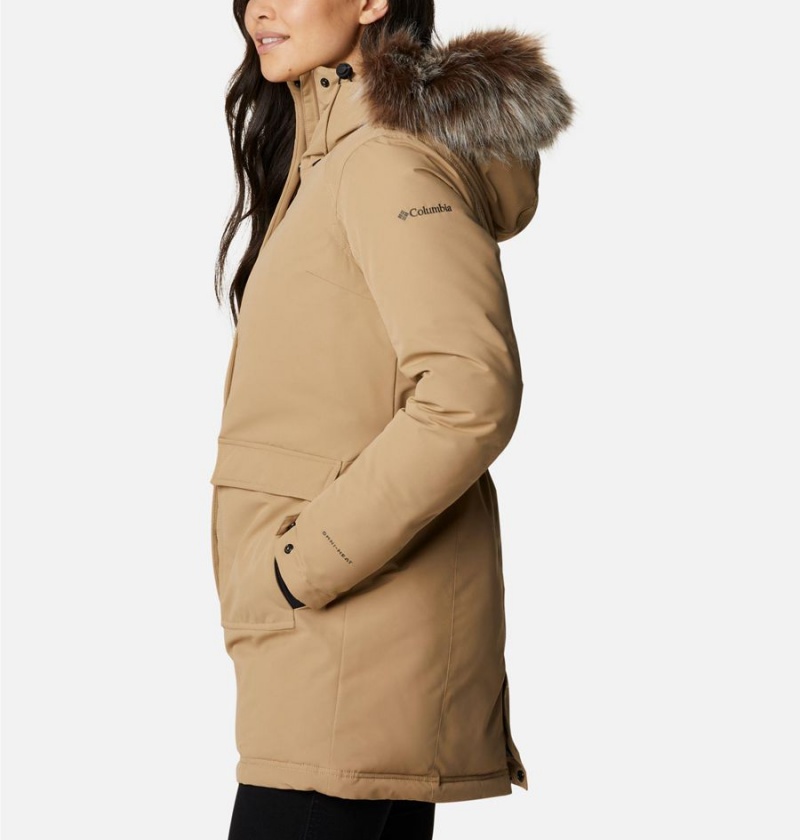 Columbia Little Si Insulated Women's Coats Khaki | AHPVCG-321