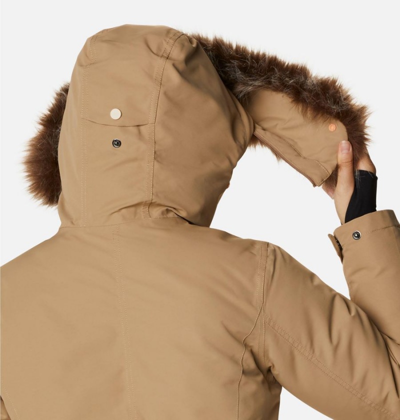 Columbia Little Si Insulated Women's Coats Khaki | AHPVCG-321
