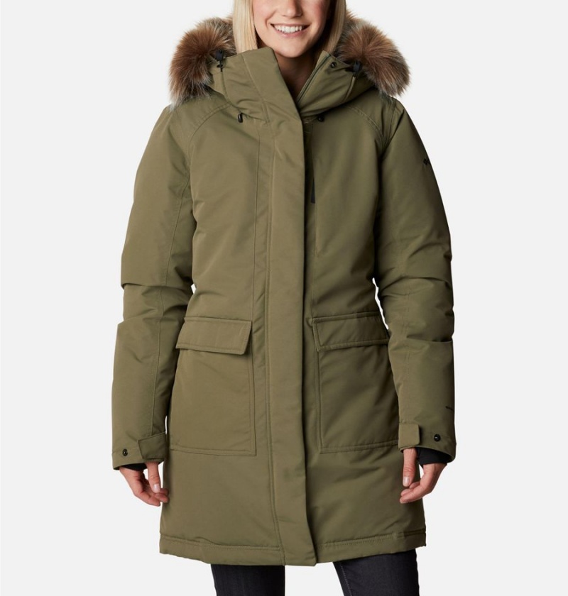 Columbia Little Si Insulated Women\'s Coats Green | NAXSVC-734