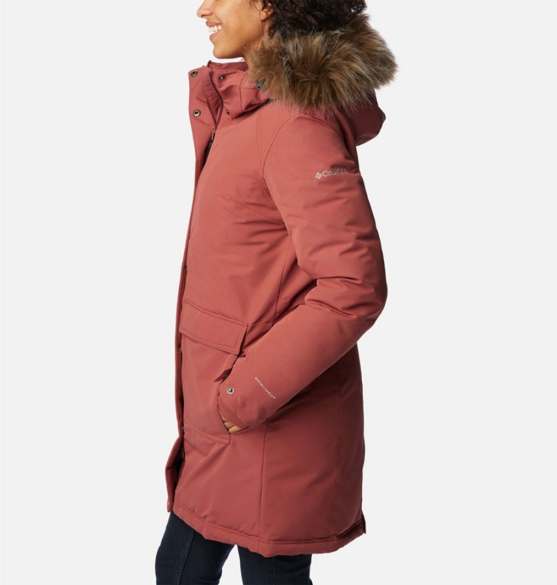 Columbia Little Si Insulated Women's Coats Coral | BQAKZN-834