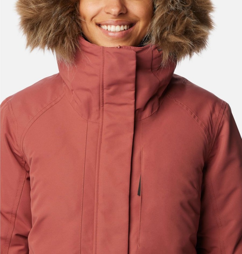 Columbia Little Si Insulated Women's Coats Coral | BQAKZN-834