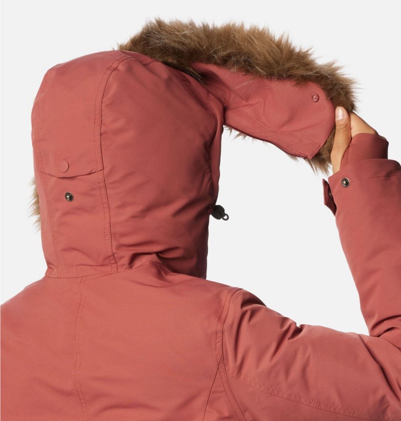 Columbia Little Si Insulated Women's Coats Coral | BQAKZN-834