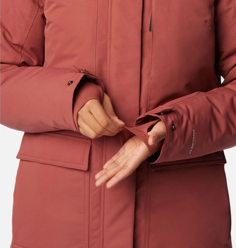 Columbia Little Si Insulated Women's Coats Coral | BQAKZN-834