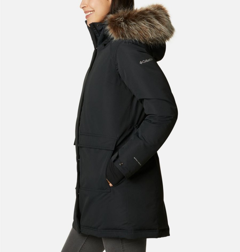 Columbia Little Si Insulated Women's Coats Black | BZENSH-415