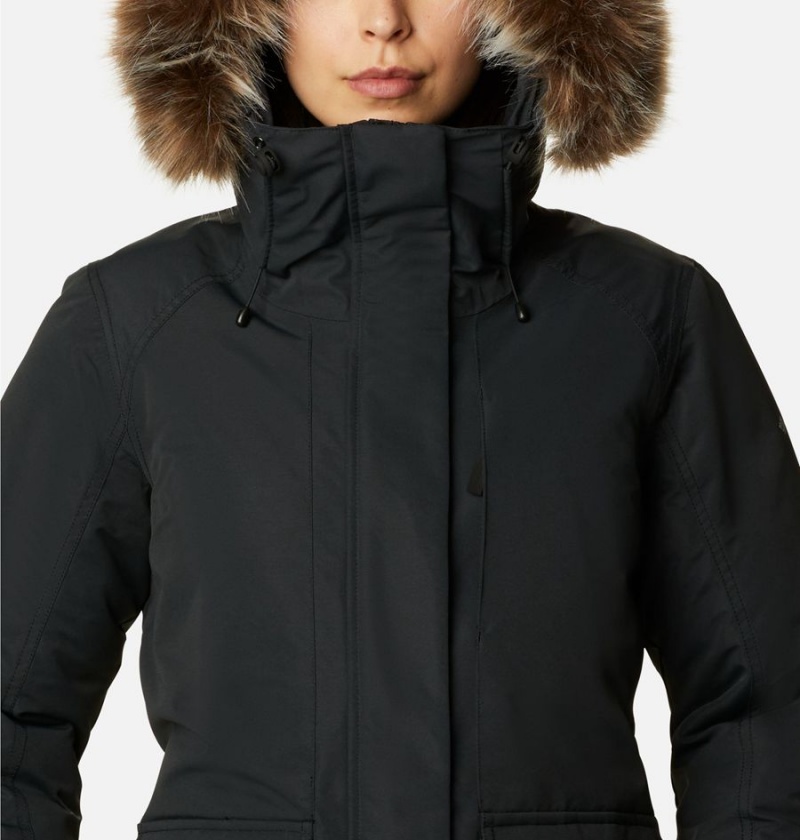 Columbia Little Si Insulated Women's Coats Black | BZENSH-415