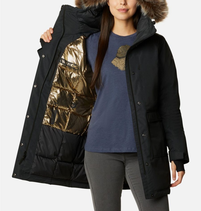 Columbia Little Si Insulated Women's Coats Black | BZENSH-415