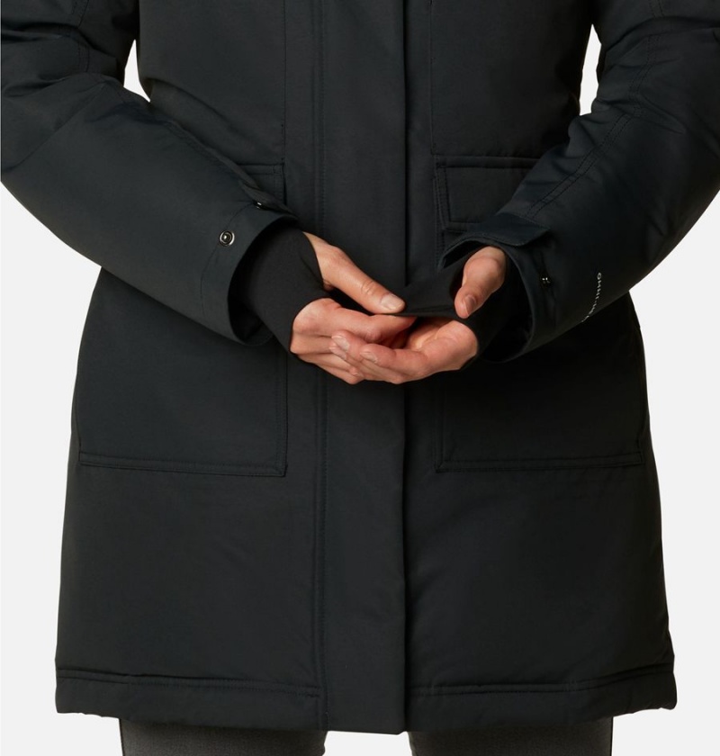 Columbia Little Si Insulated Women's Coats Black | BZENSH-415