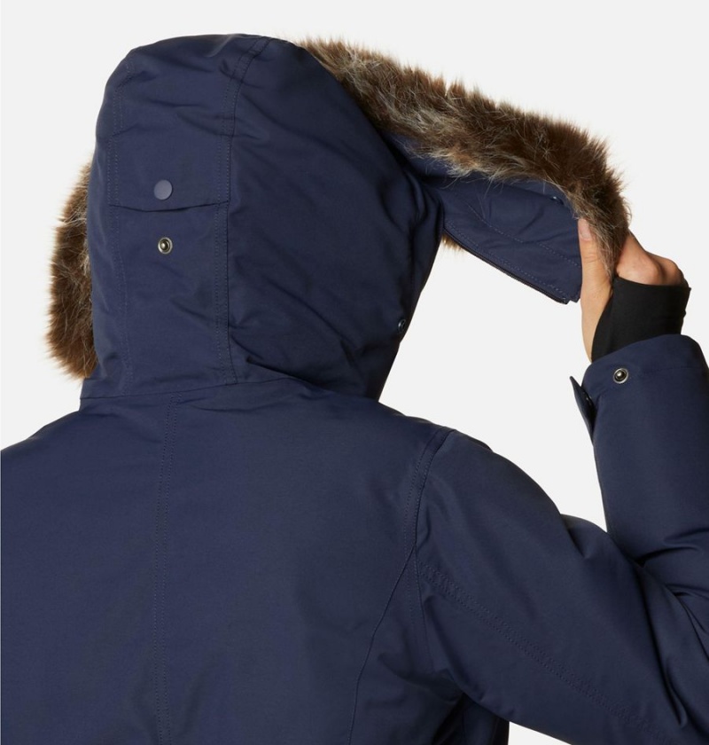 Columbia Little Si Insulated Women's Coats Navy | LFWKJV-198