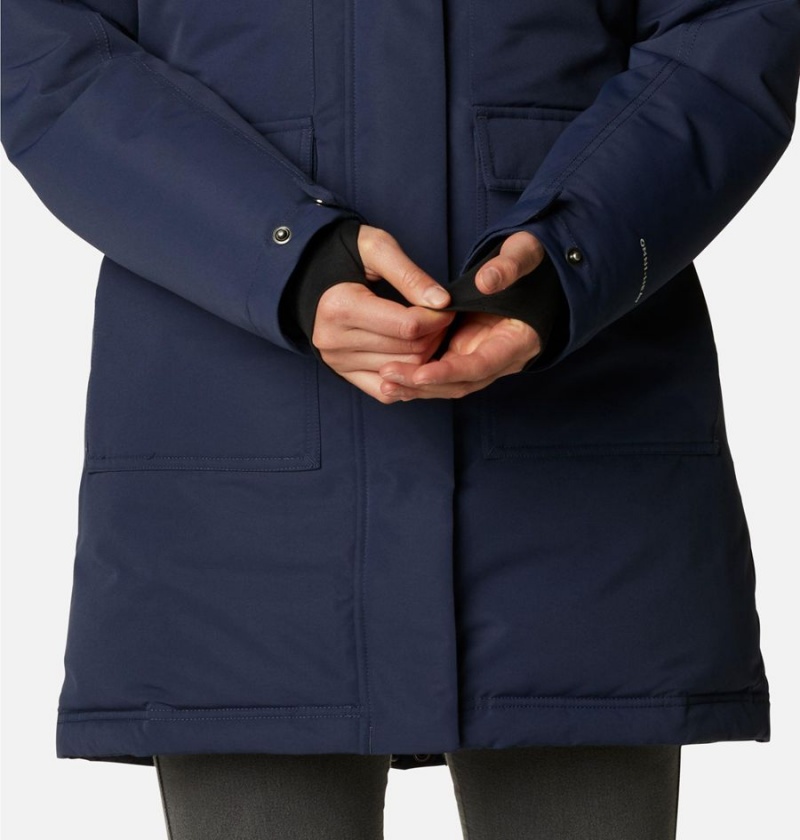 Columbia Little Si Insulated Women's Coats Navy | LFWKJV-198