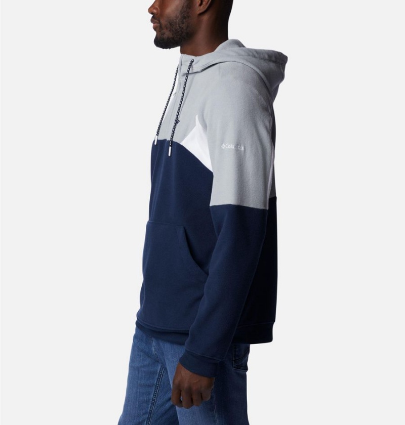 Columbia Lodge Fleece - Dallas Cowboys Men's Hoodie Navy | FXLCHM-143