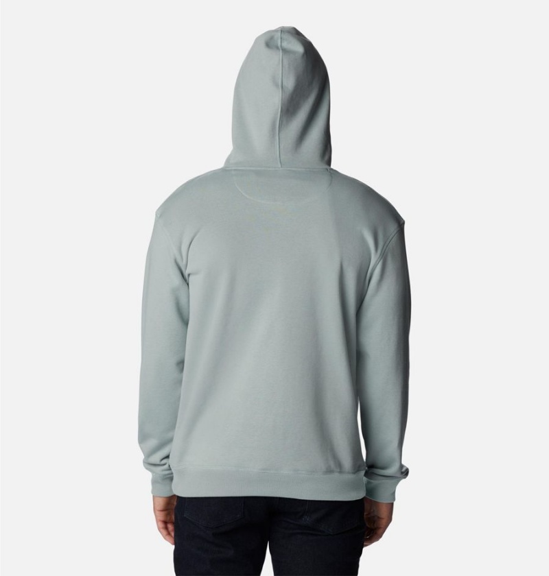 Columbia Lodge French Terry II Men's Hoodie Grey | FTQOCG-840