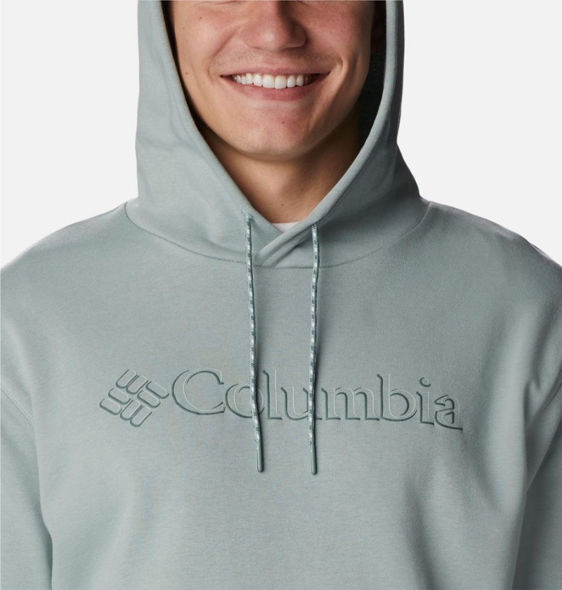 Columbia Lodge French Terry II Men's Hoodie Grey | FTQOCG-840