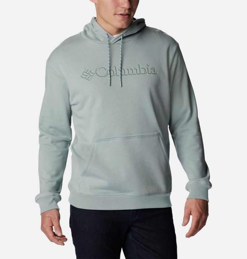 Columbia Lodge French Terry II Men's Hoodie Grey | FTQOCG-840