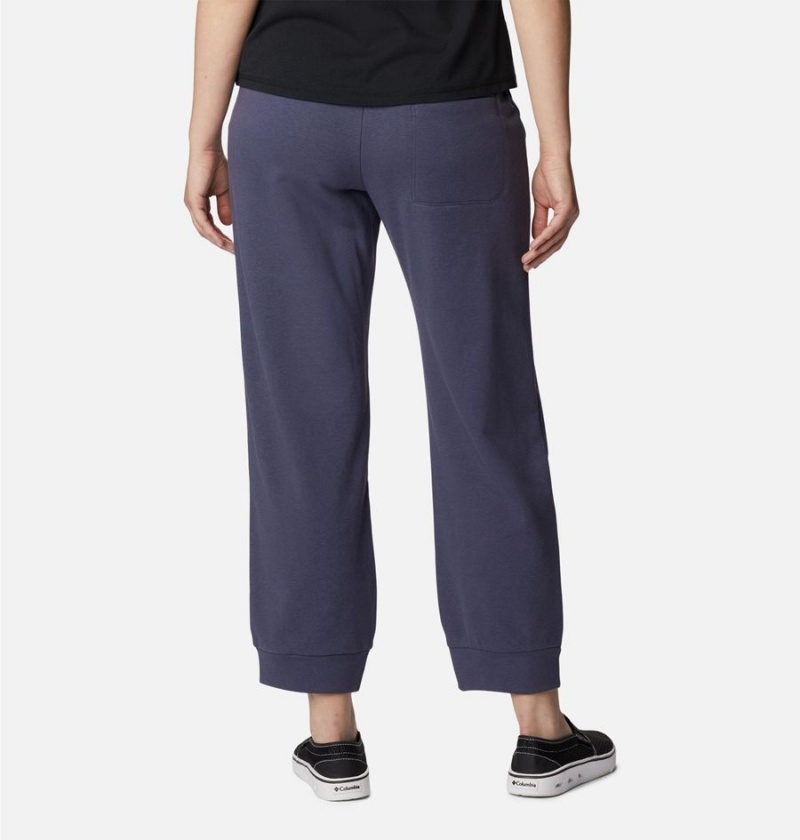 Columbia Lodge French Terry Pull-On Women's Pants Navy | EGTWVU-504