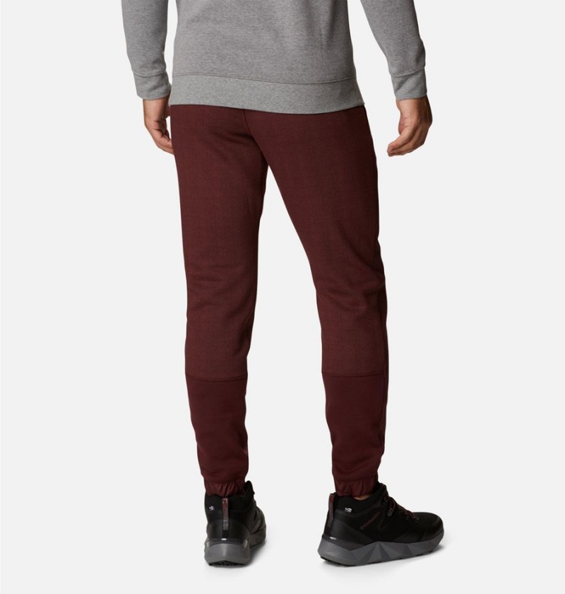 Columbia Lodge III Joggers Men's Pants Burgundy | OJHFEW-601
