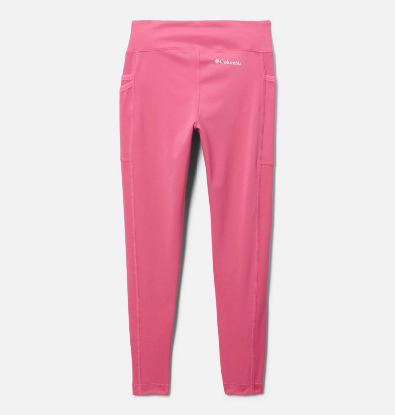 Columbia Lodge Leggings Kids' Pants Pink | PWCAYI-850