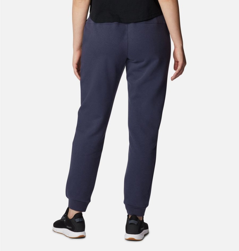 Columbia Logo II Joggers Women's Pants Navy | WFGQCY-374