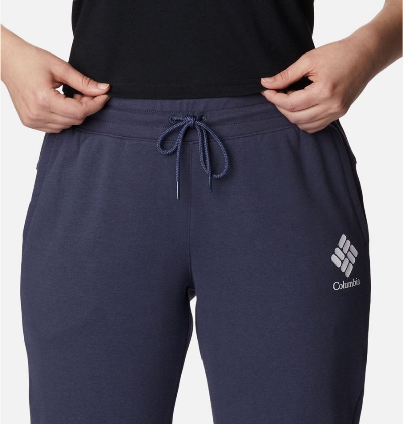 Columbia Logo II Joggers Women's Pants Navy | WFGQCY-374