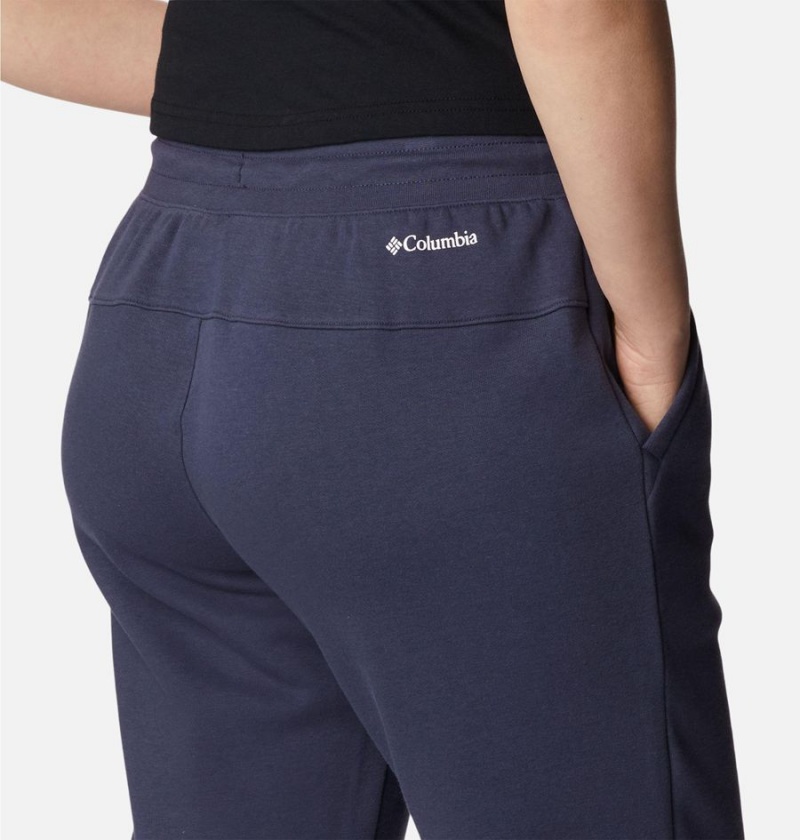 Columbia Logo II Joggers Women's Pants Navy | WFGQCY-374