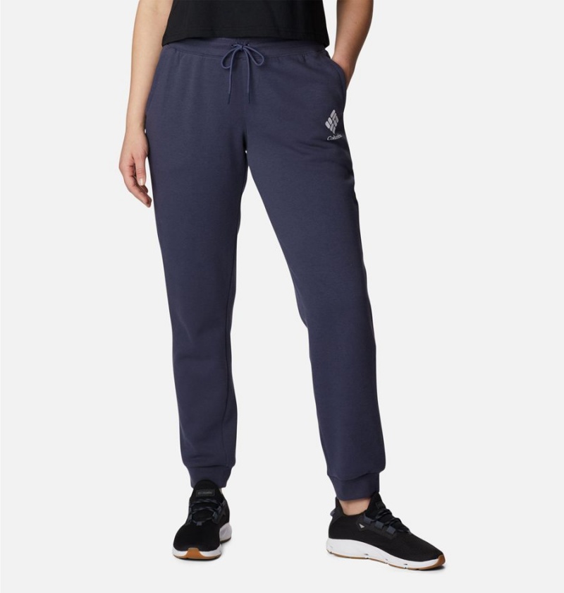 Columbia Logo II Joggers Women\'s Pants Navy | WFGQCY-374