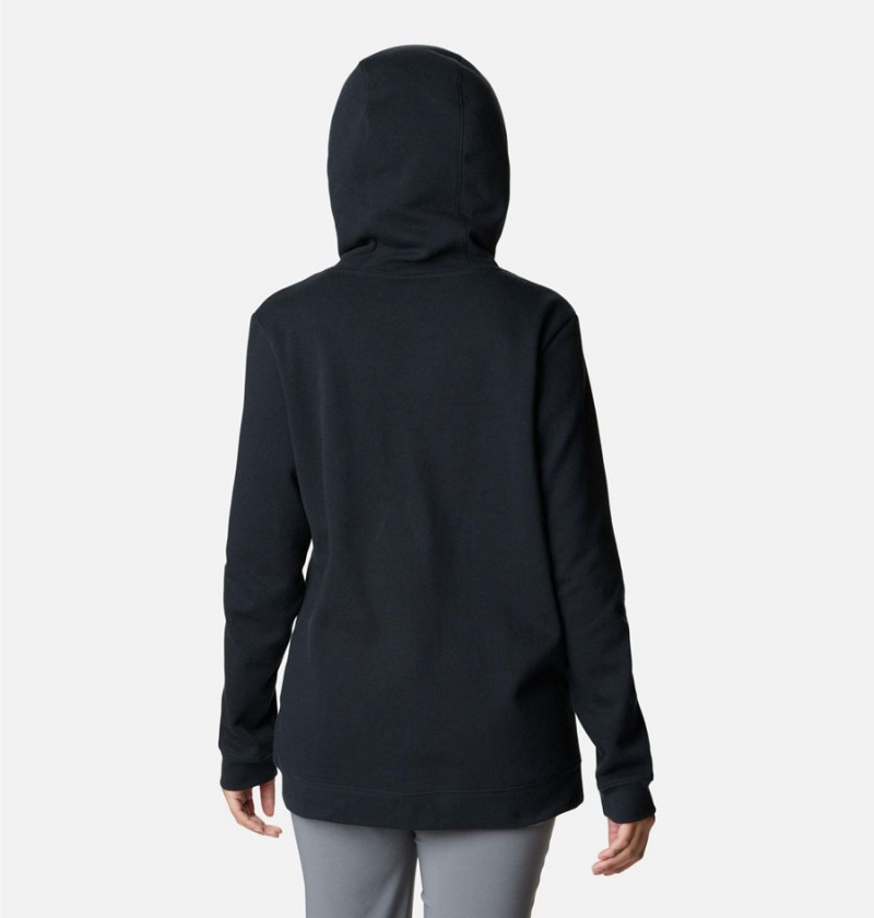 Columbia Logo II Women's Hoodie Black | FMPINS-931