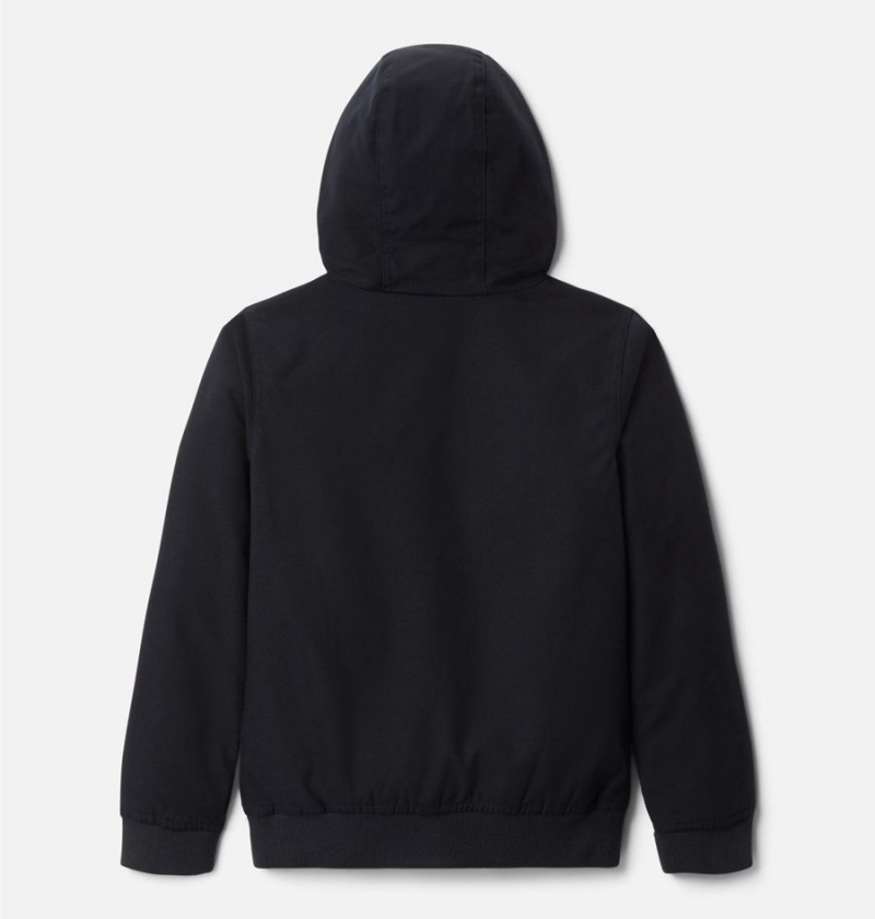 Columbia Loma Vista Hooded Kids' Jacket Black | XRUQIK-645