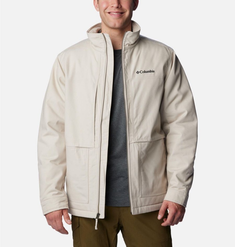 Columbia Loma Vista II Insulated Men's Puffer Jacket White | PHKGBJ-369