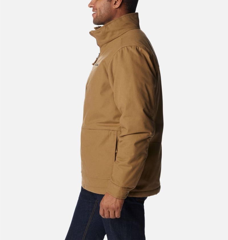 Columbia Loma Vista II Insulated Men's Puffer Jacket Brown | DZGSJQ-583