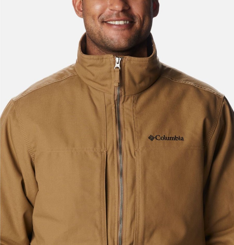 Columbia Loma Vista II Insulated Men's Puffer Jacket Brown | DZGSJQ-583