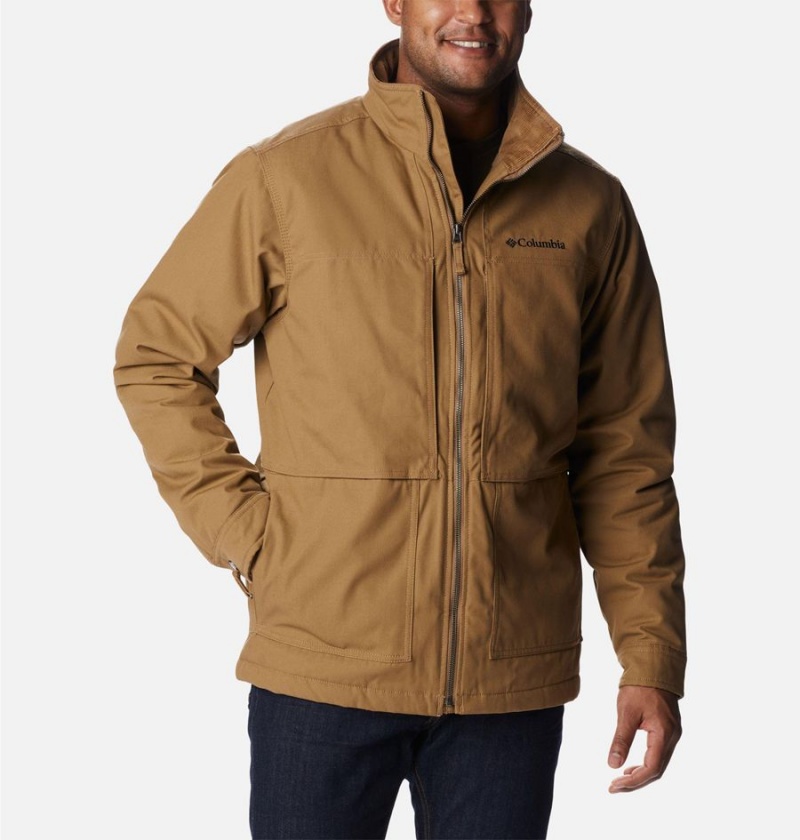 Columbia Loma Vista II Insulated Men\'s Puffer Jacket Brown | DZGSJQ-583