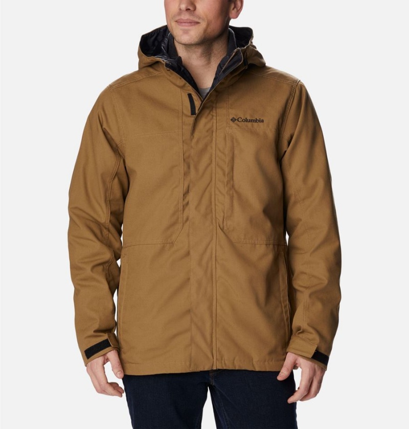 Columbia Loma Vista Interchange Men\'s 3 In 1 Jackets Brown | BGRKIO-105