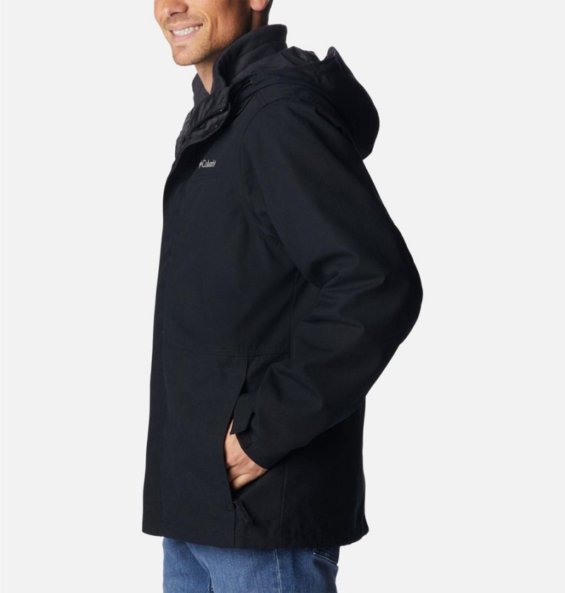 Columbia Loma Vista Interchange Men's 3 In 1 Jackets Black | BNZLIA-974