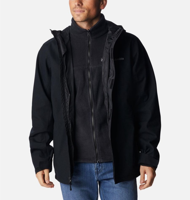 Columbia Loma Vista Interchange Men's 3 In 1 Jackets Black | BNZLIA-974