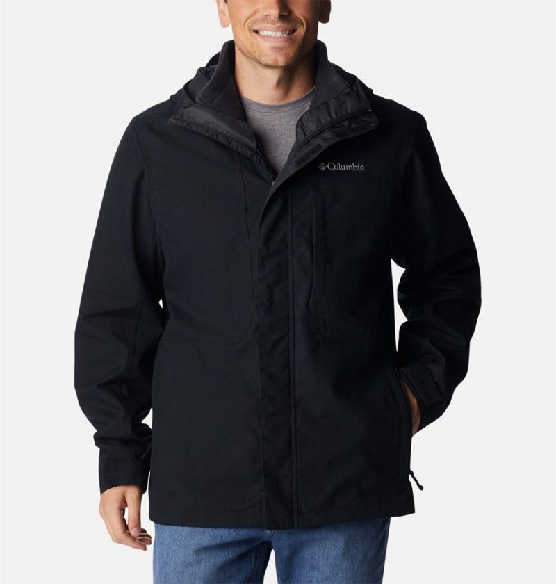 Columbia Loma Vista Interchange Men\'s 3 In 1 Jackets Black | BNZLIA-974